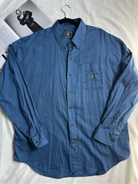 Ralph Lauren Men's Button-Down Shirt in Blue